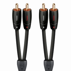 AudioQuest Tower RCA Male to RCA Male Cable - 9.84 ft. (3m)