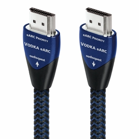 AudioQuest Vodka eARC Priority Ultra High Speed 48Gbps HDMI 2.1 Cable (7.38 ft)