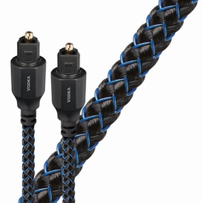 AudioQuest Vodka Optical Toslink Fiber-Optic Cable & Mini-Adaptor - Each (9.84 ft.)