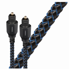 AudioQuest Vodka Toslink Fiber Optic Digital Audio Cable - Each (2.46 ft.)