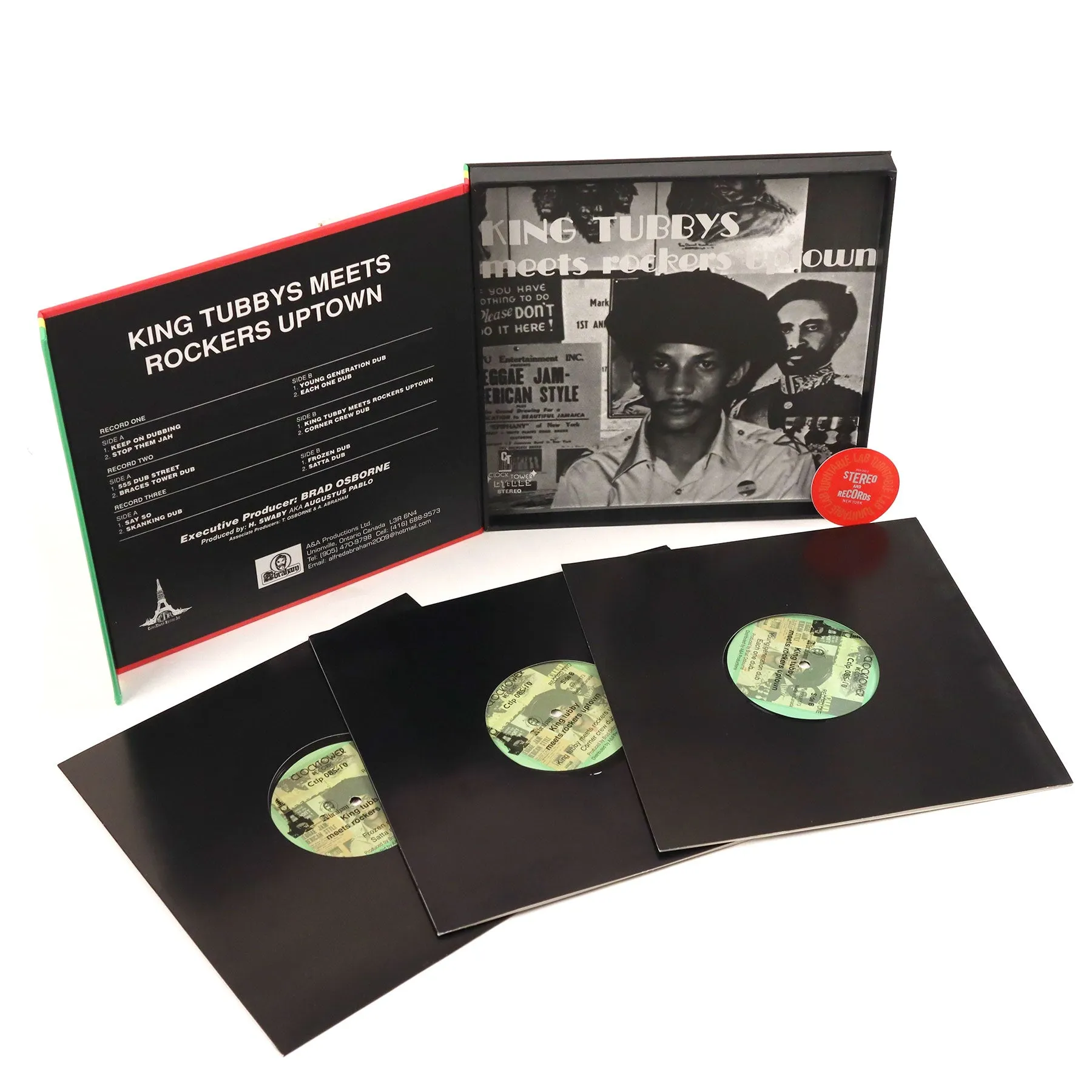 Augustus Pablo: King Tubbys Meets Rockers Uptown Vinyl 3x10" Boxset