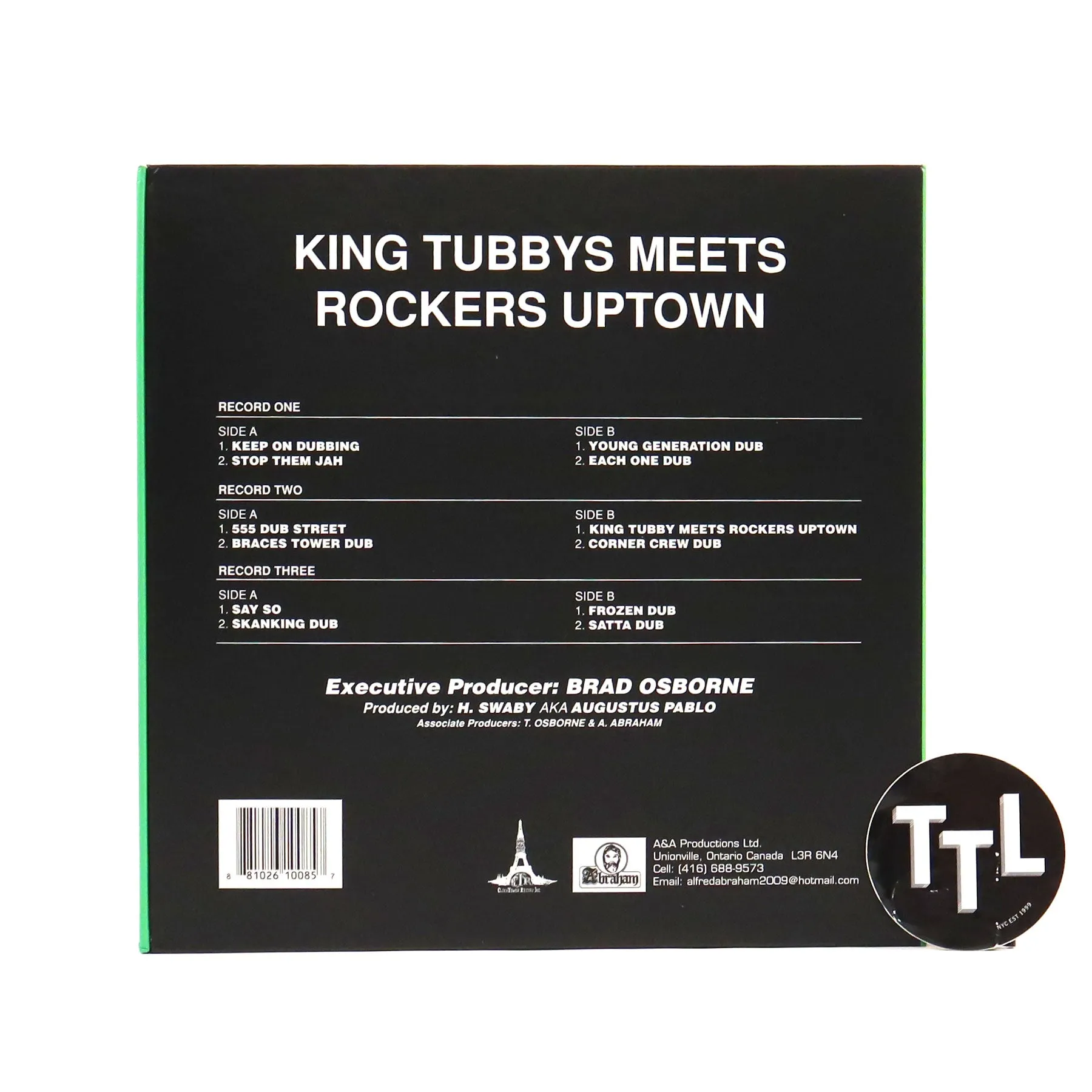Augustus Pablo: King Tubbys Meets Rockers Uptown Vinyl 3x10" Boxset