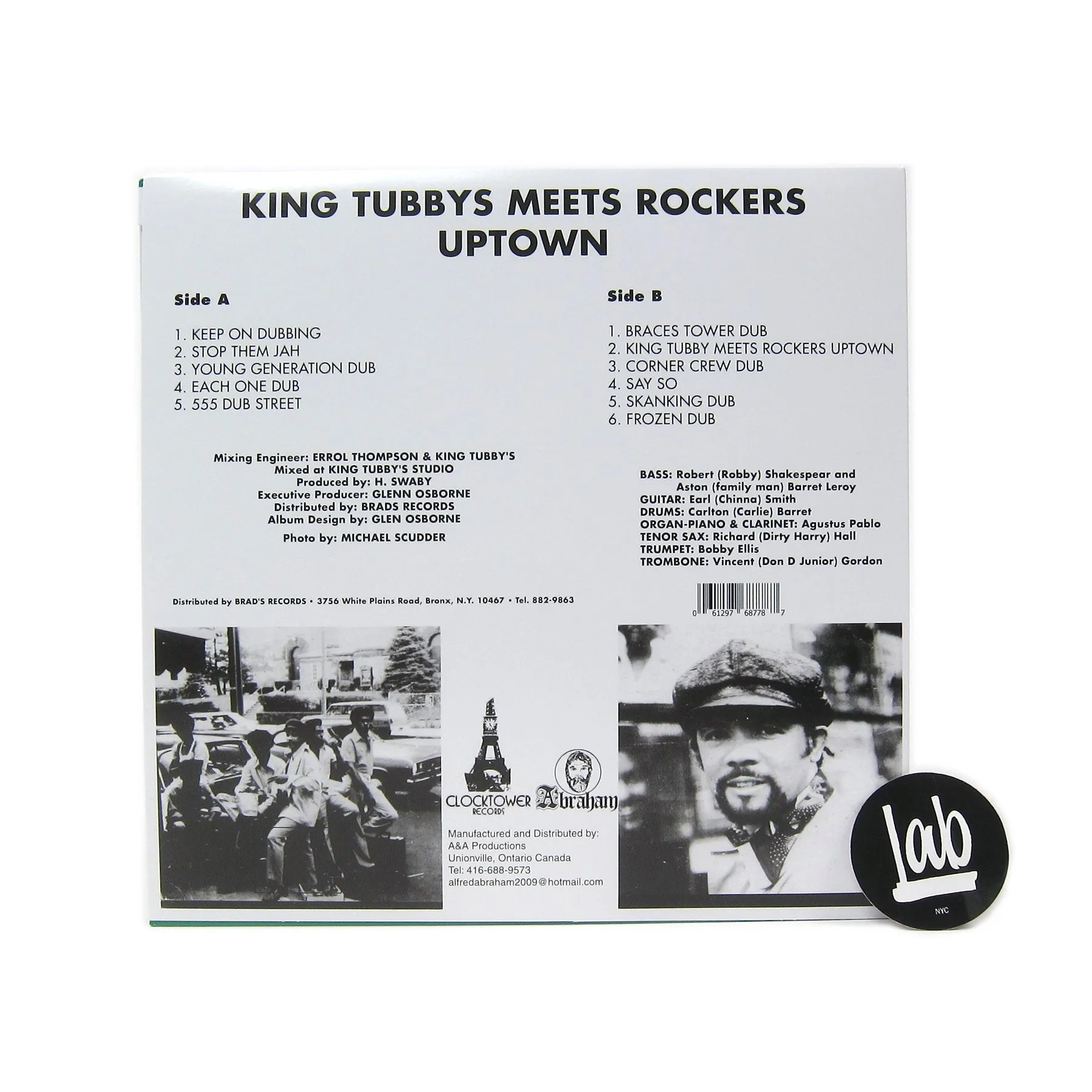 Augustus Pablo: King Tubbys Meets Rockers Uptown Vinyl LP