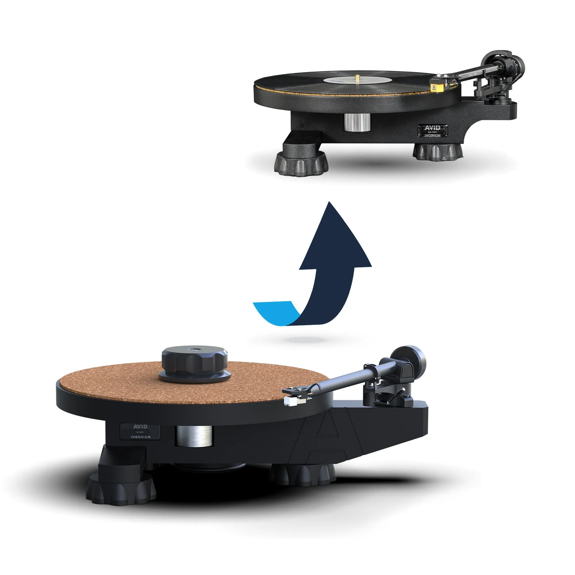 AVID HIFI Ingenium Metal Platter Upgrade hi-fi smart speakers,hi-fi wireless DAC,hi-fi stereo encoder
