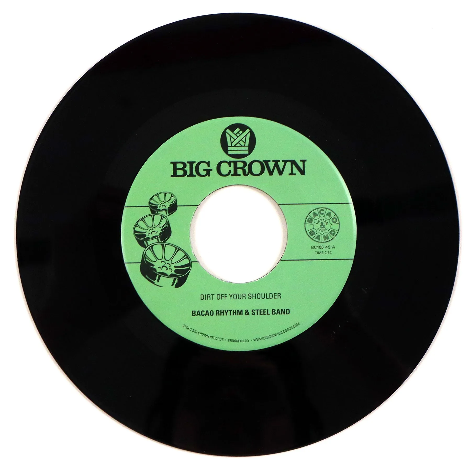 Bacao Rhythm & Steel Band: Dirt Off Your Shoulder / I Need Somebody To Love Tonight Vinyl 7"