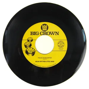 Bacao Rhythm & Steel Band: Pimp / Police In Helicopter Vinyl 7" hi-fi speaker analyzer,hi-fi pink noise calibrator,hi-fi frequency sweep