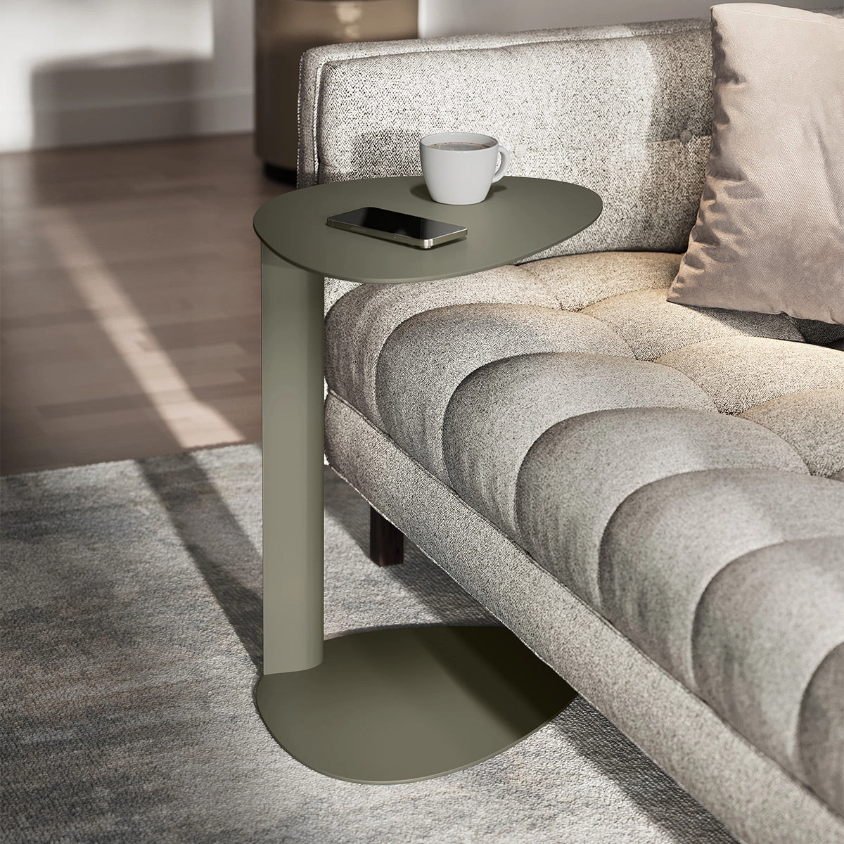 BDI Bink 1025 Mobile Media Table (Moss)