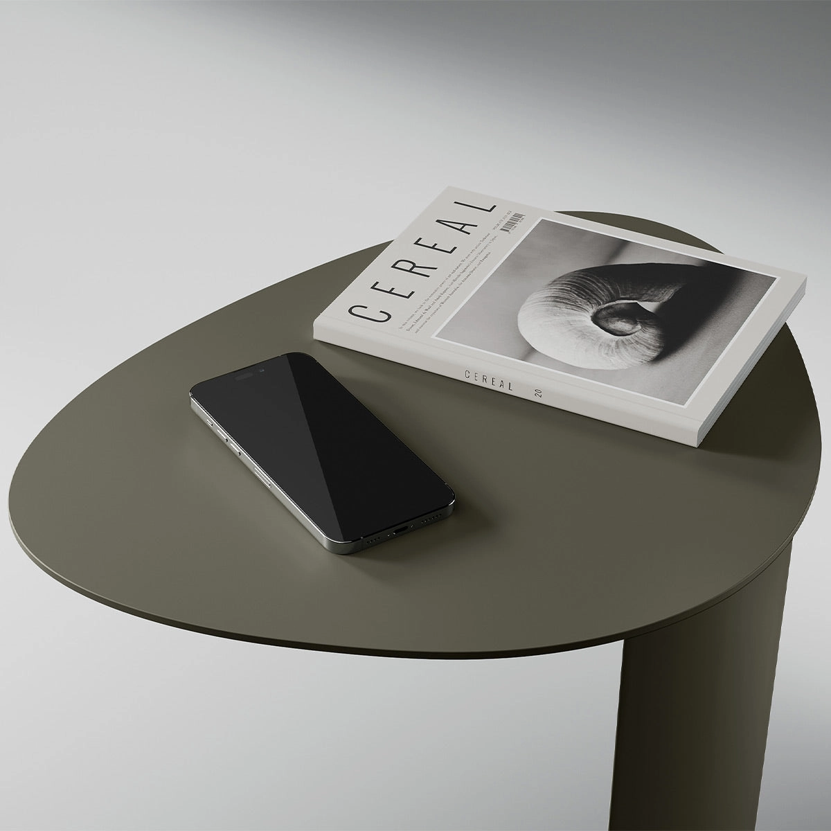 BDI Bink 1025 Mobile Media Table (Moss)
