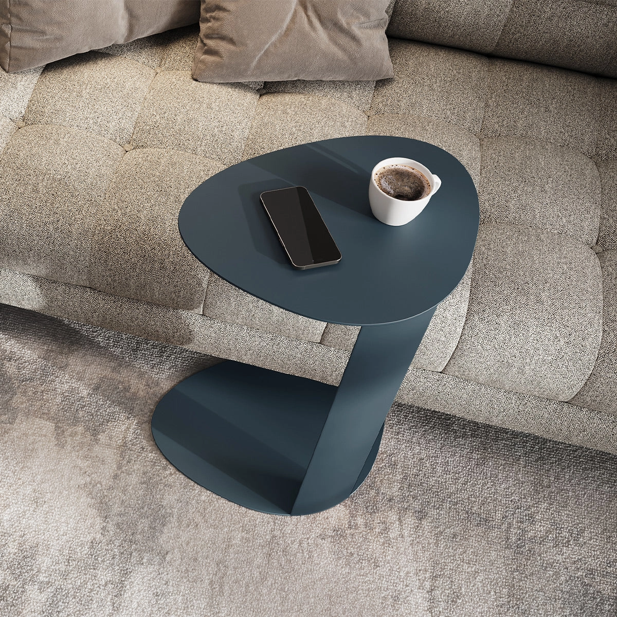 BDI Bink 1025 Mobile Media Table (Ocean)