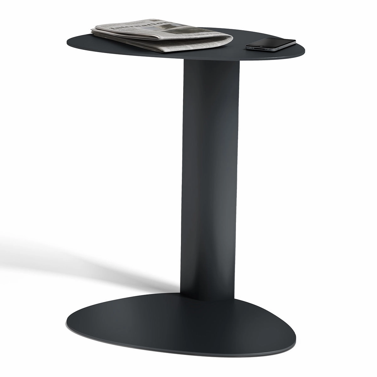 BDI Bink 1025 Mobile Media Table (Pepper)