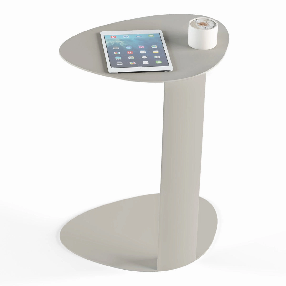 BDI Bink 1025 Mobile Media Table (Stone)