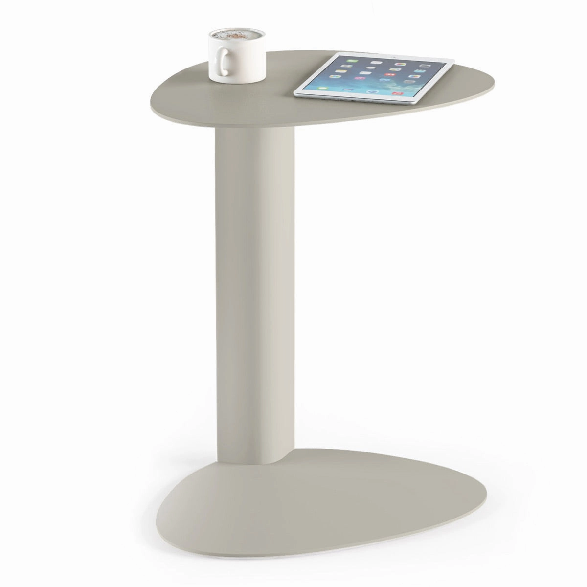 BDI Bink 1025 Mobile Media Table (Stone)