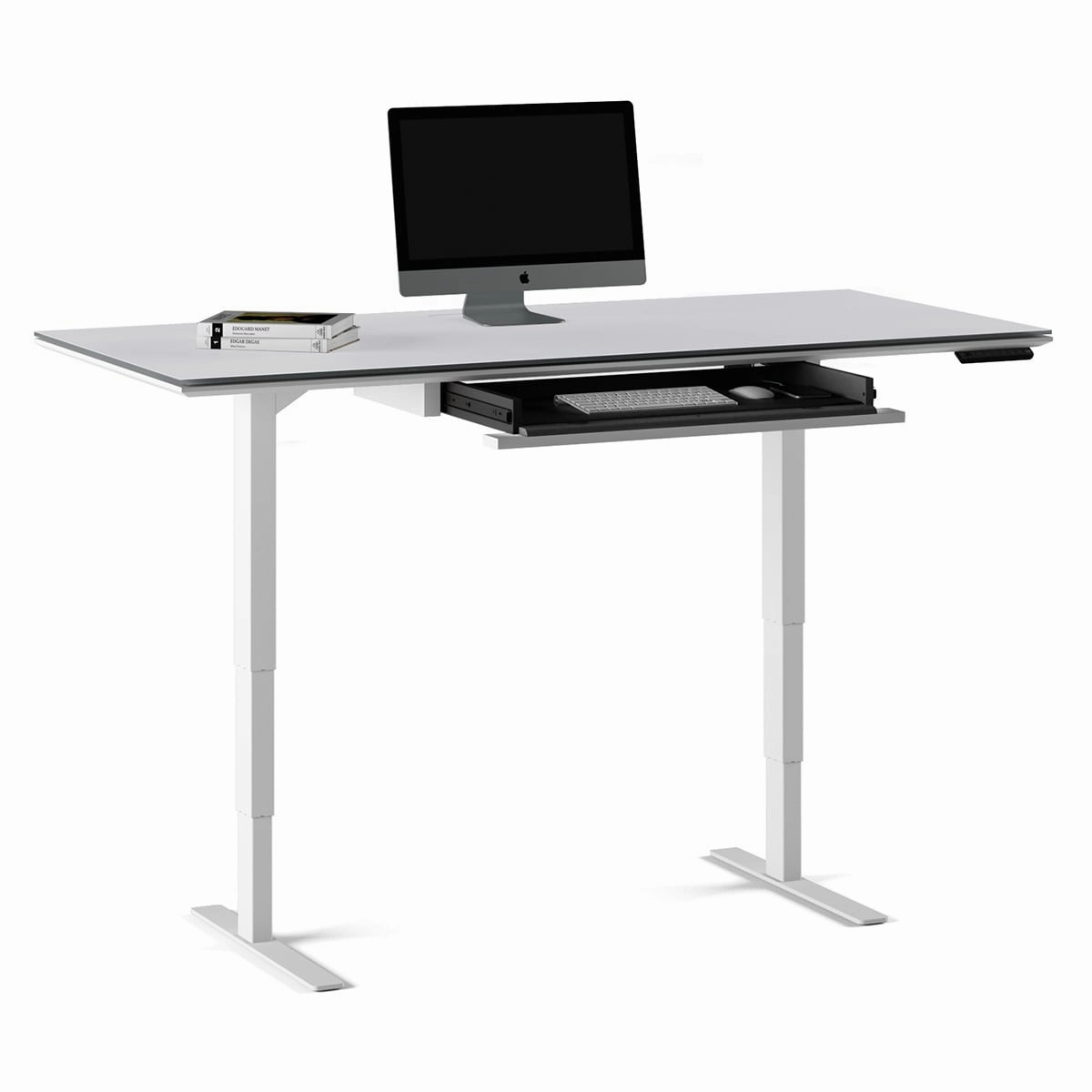 BDI Centro 6452-2 Height Adjustable Standing Desk (66"x30")
