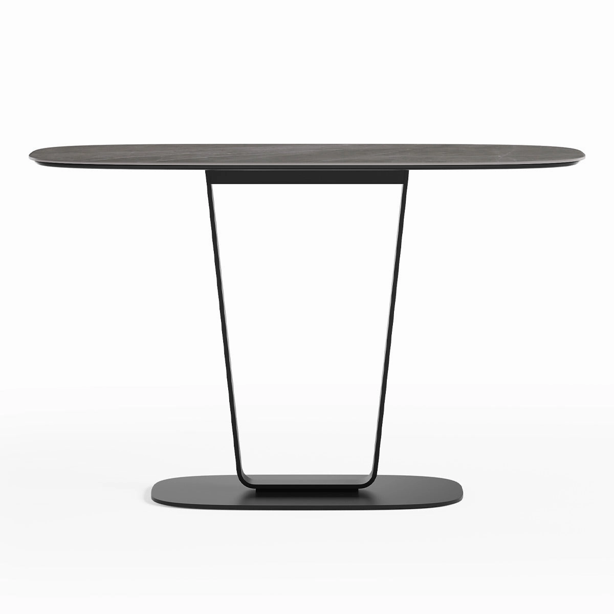 BDI Cloud 9 1183 Console Table with Porcelain Top (Alto Grey)