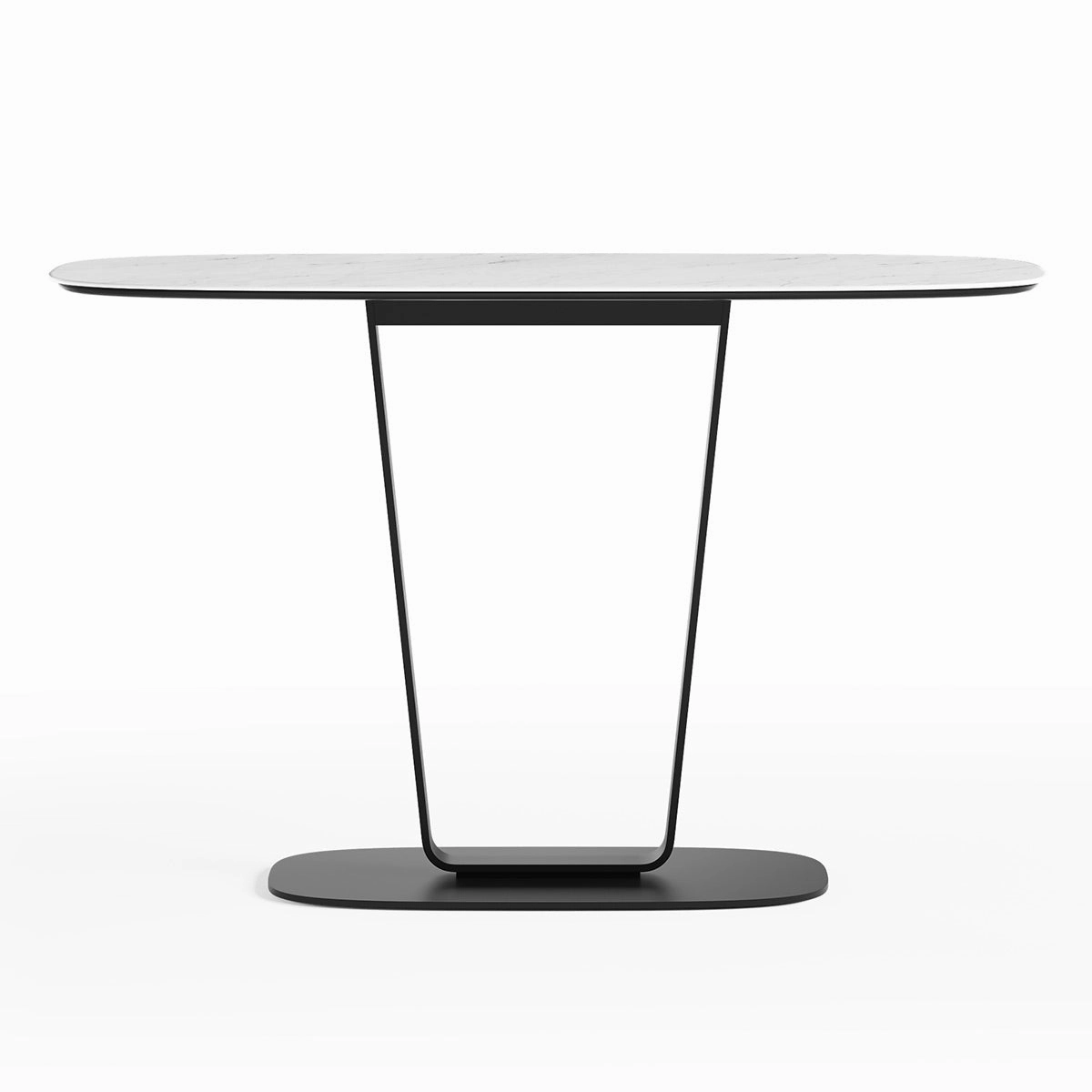 BDI Cloud 9 1183 Console Table with Porcelain Top (Cirrus White)