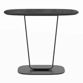 BDI Cloud 9 1186 Porcelain Top End Table (Nimbus Black)