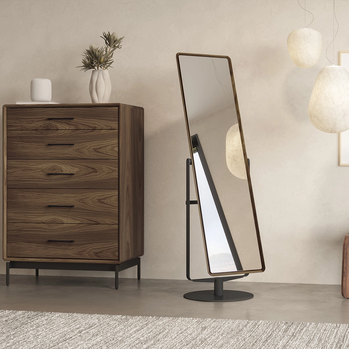 BDI Continuum Mirrors 3472WL Standing Mirror