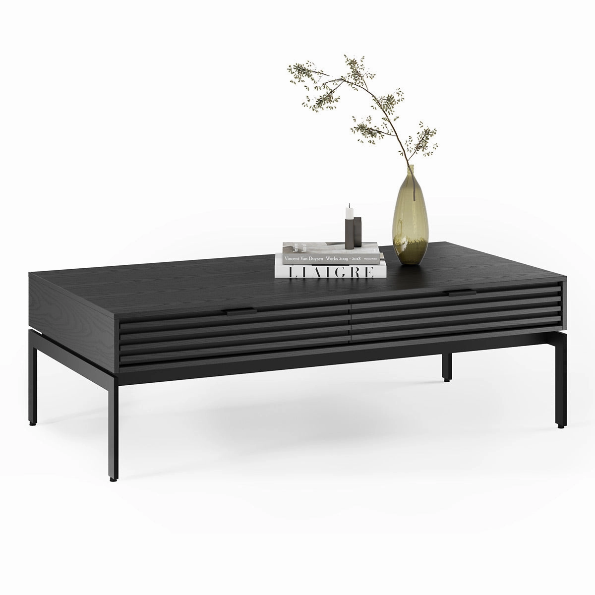 BDI Cora 1172 Coffee Table (Ebonized Ash)