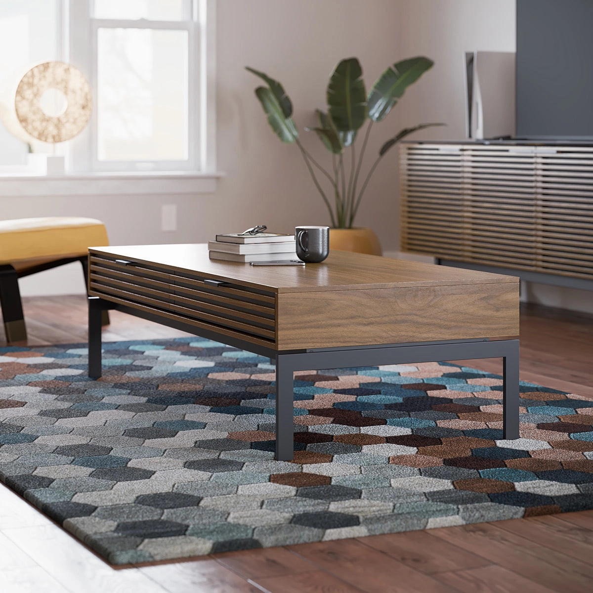 BDI Cora 1172 Coffee Table (Walnut)
