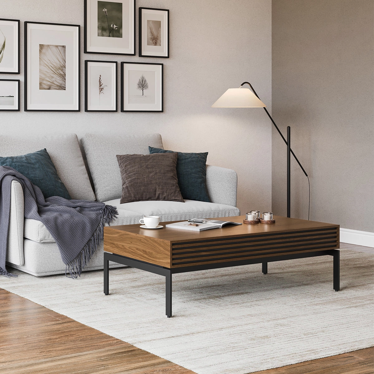 BDI Cora 1172 Coffee Table (Walnut)