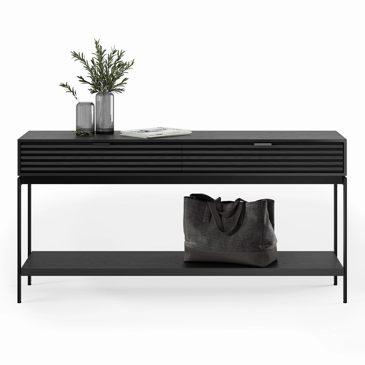 BDI Cora 1173 Console Table (Ebonized Ash)