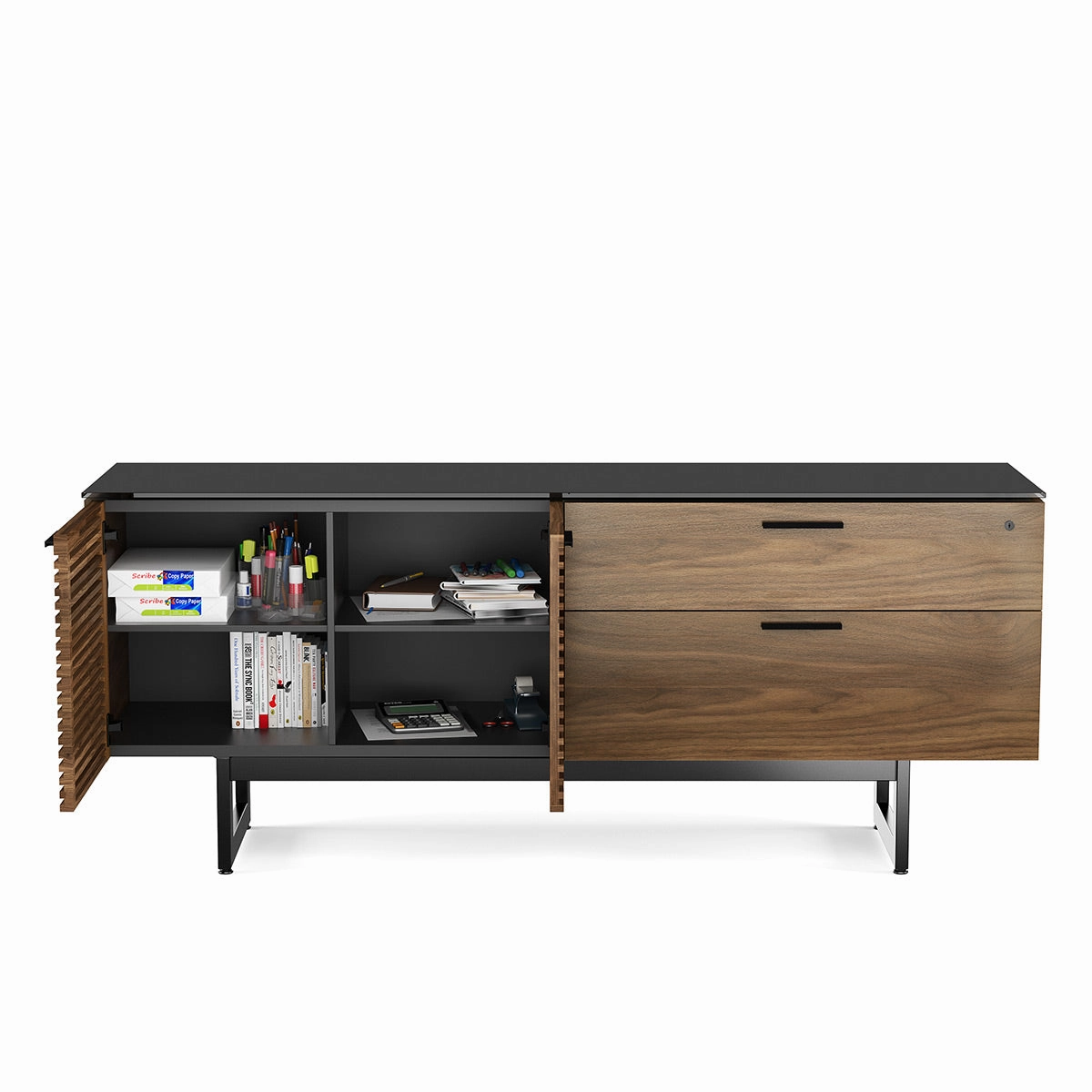 BDI Corridor 6529 Storage Credenza (Walnut)