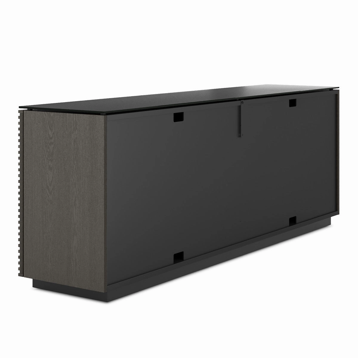 BDI Corridor 8109 4-Door Storage Credenza (Charcoal Stained Ash)