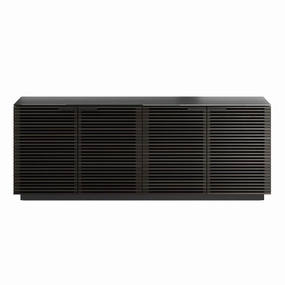 BDI Corridor 8109 4-Door Storage Credenza (Charcoal Stained Ash)