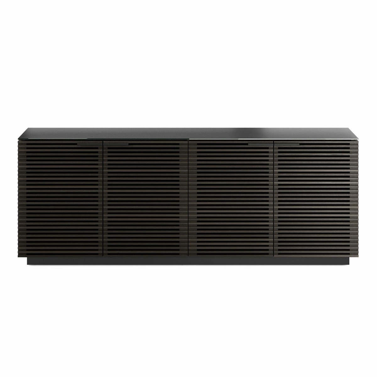 BDI Corridor 8109 4-Door Storage Credenza (Charcoal Stained Ash)