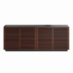 BDI Corridor 8109 4-Door Storage Credenza (Chocolate Stained Walnut)