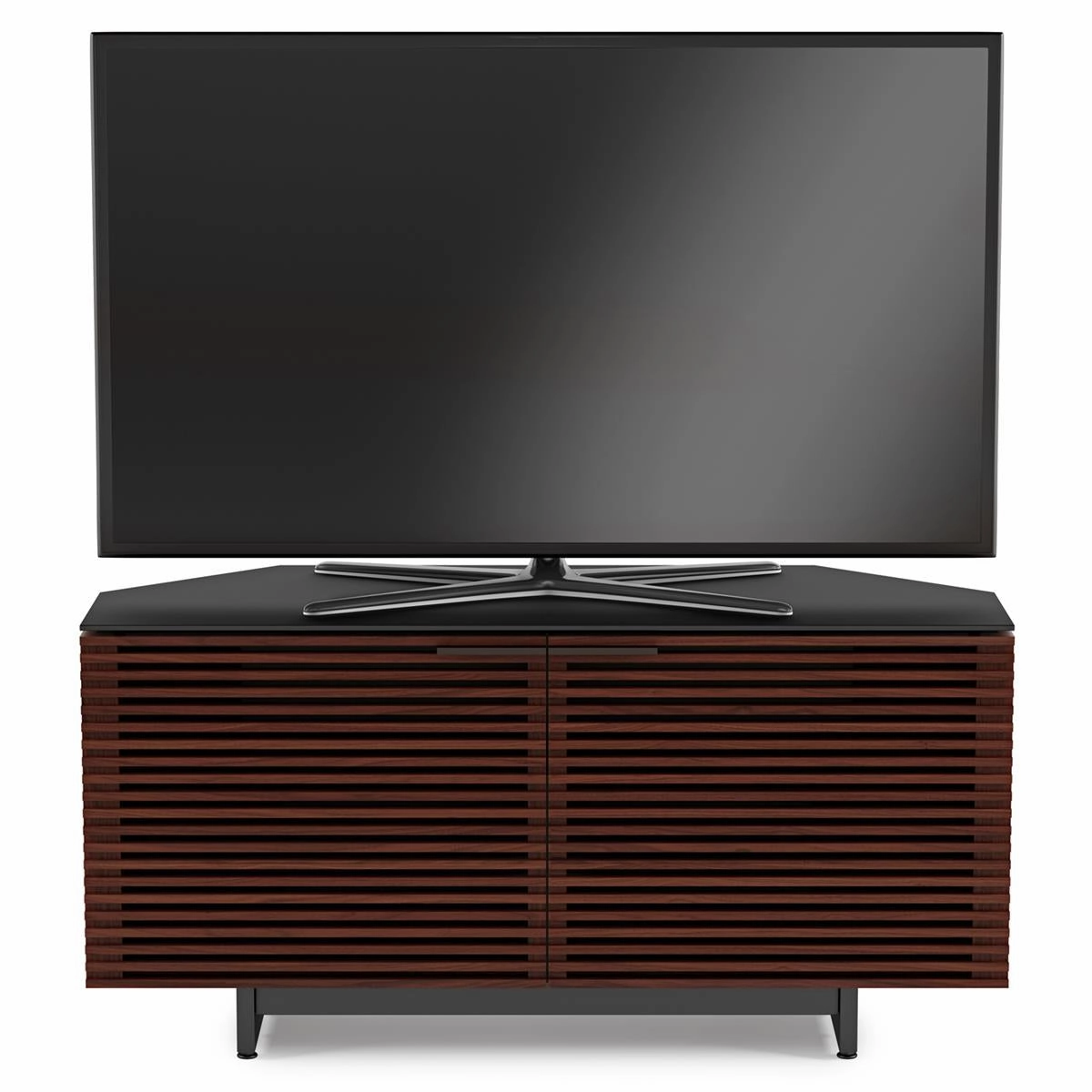 BDI Corridor 8175 Corner Media Cabinet (Chocolate Stained Walnut)