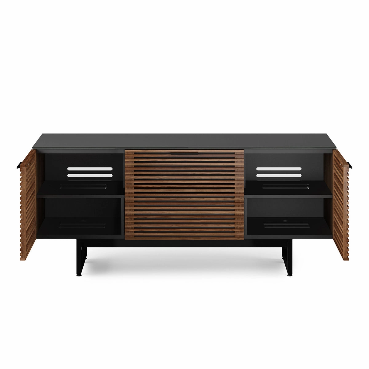 BDI Corridor 8177 Triple Wide Media Console (Walnut)
