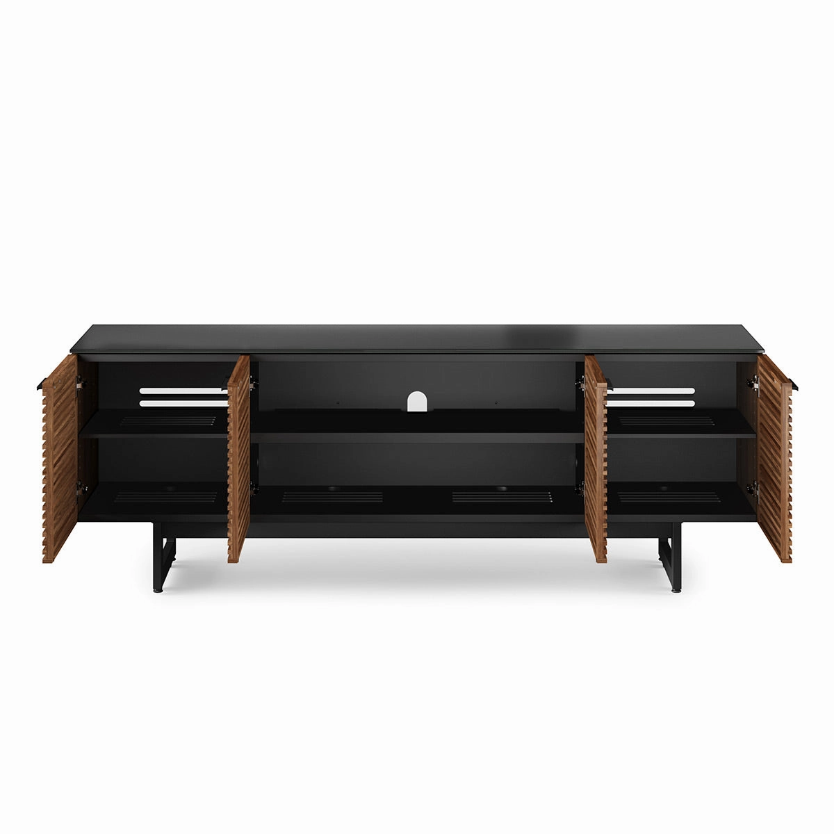 BDI Corridor 8179 Quad Media Console for TVs up to 85" (Walnut)