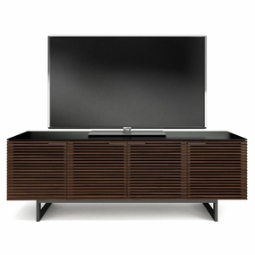 BDI Corridor 8179 Quad Media Consoles for TVs up to 85" (Chocolate Stained Walnut)