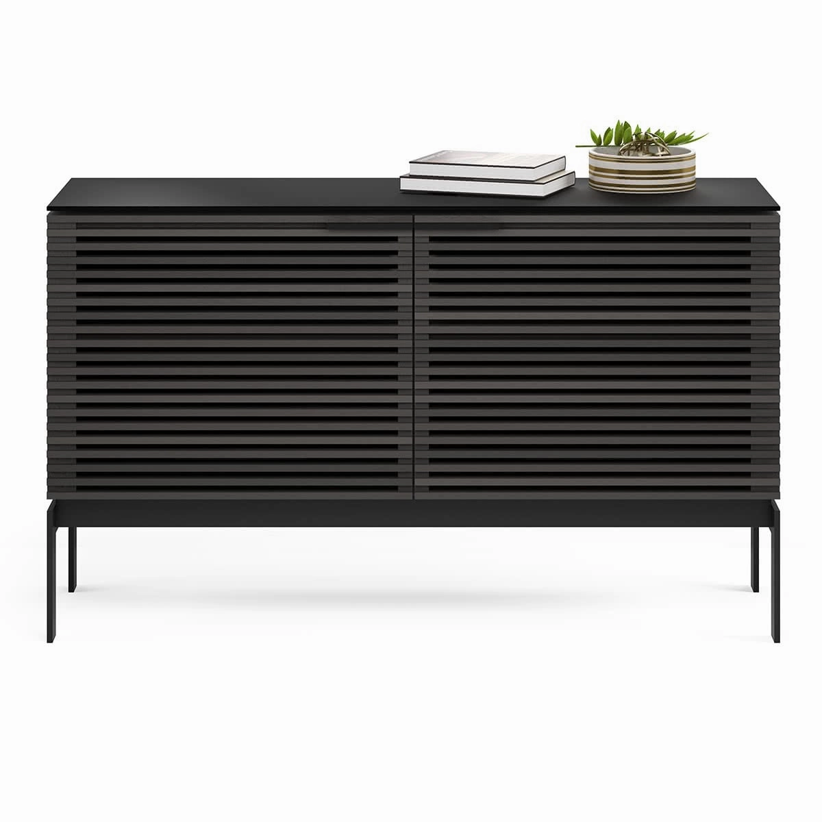 BDI Corridor SV 7128 Storage Cabinet (Charcoal Stained Ash)
