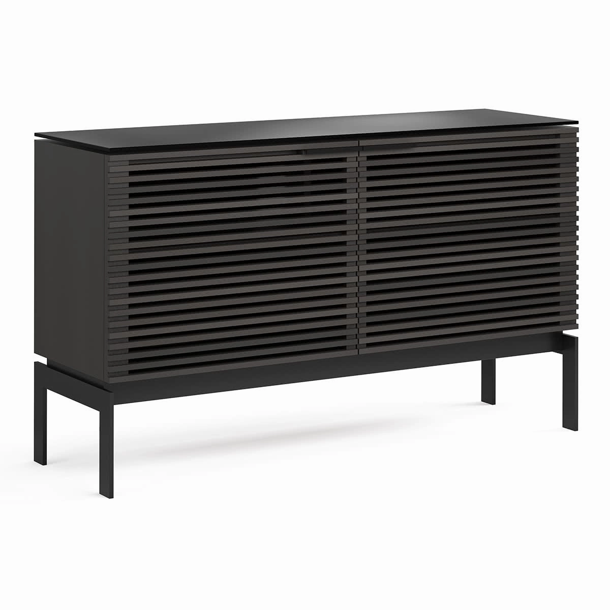 BDI Corridor SV 7128 Storage Cabinet (Charcoal Stained Ash)