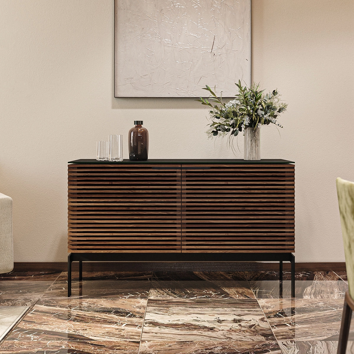 BDI Corridor SV 7128 Storage Cabinet (Walnut)