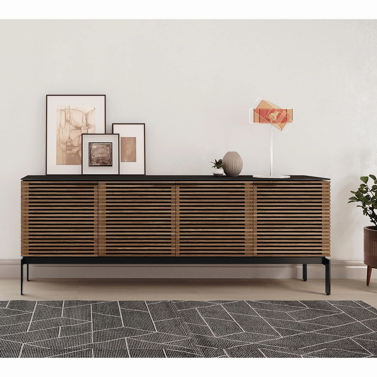 BDI Corridor SV 7129 Storage Console (Walnut)