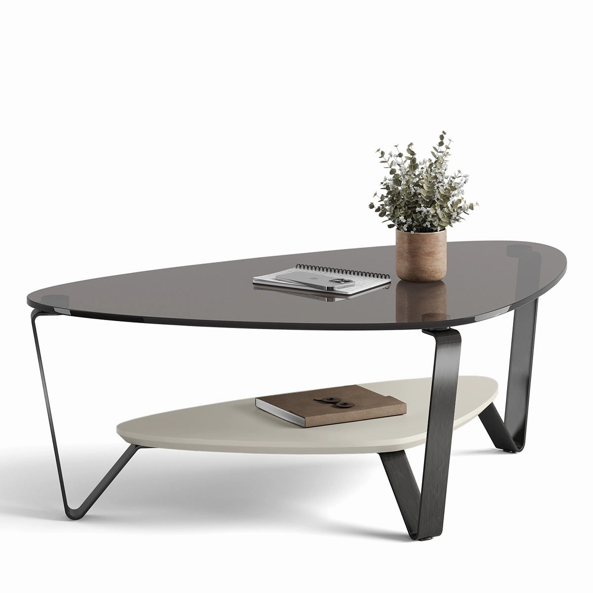 BDI Dino 1364 Small Coffee Table (Stone)