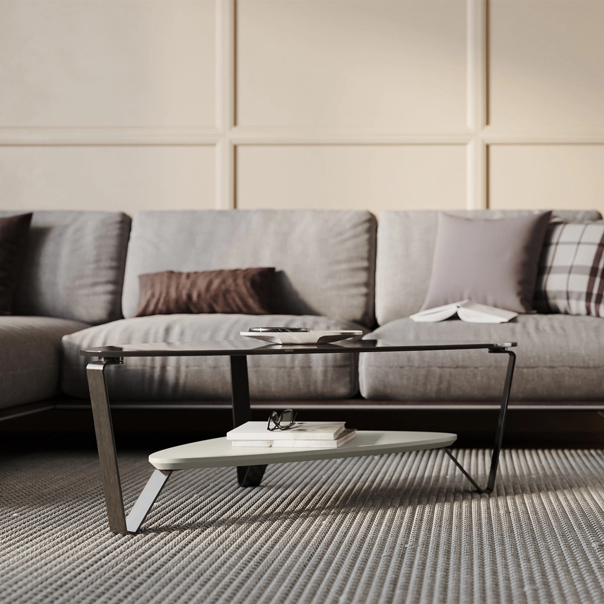 BDI Dino 1364 Small Coffee Table (Stone)