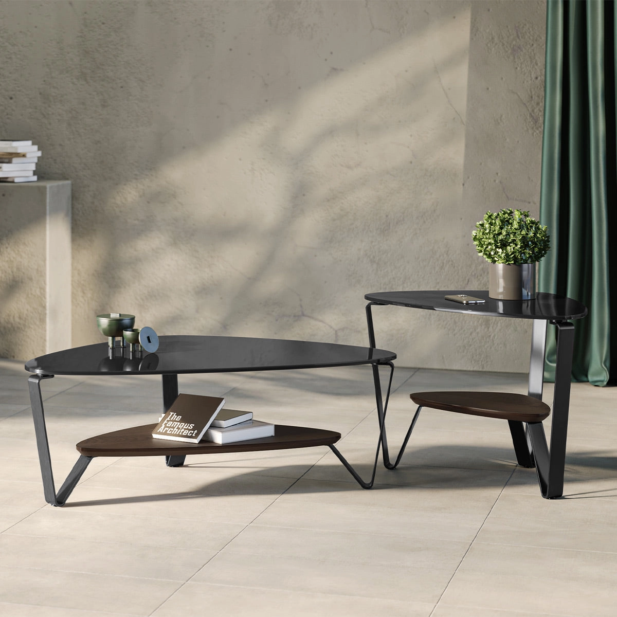 BDI Dino 1364 Small Coffee Table (Toasted Oak)