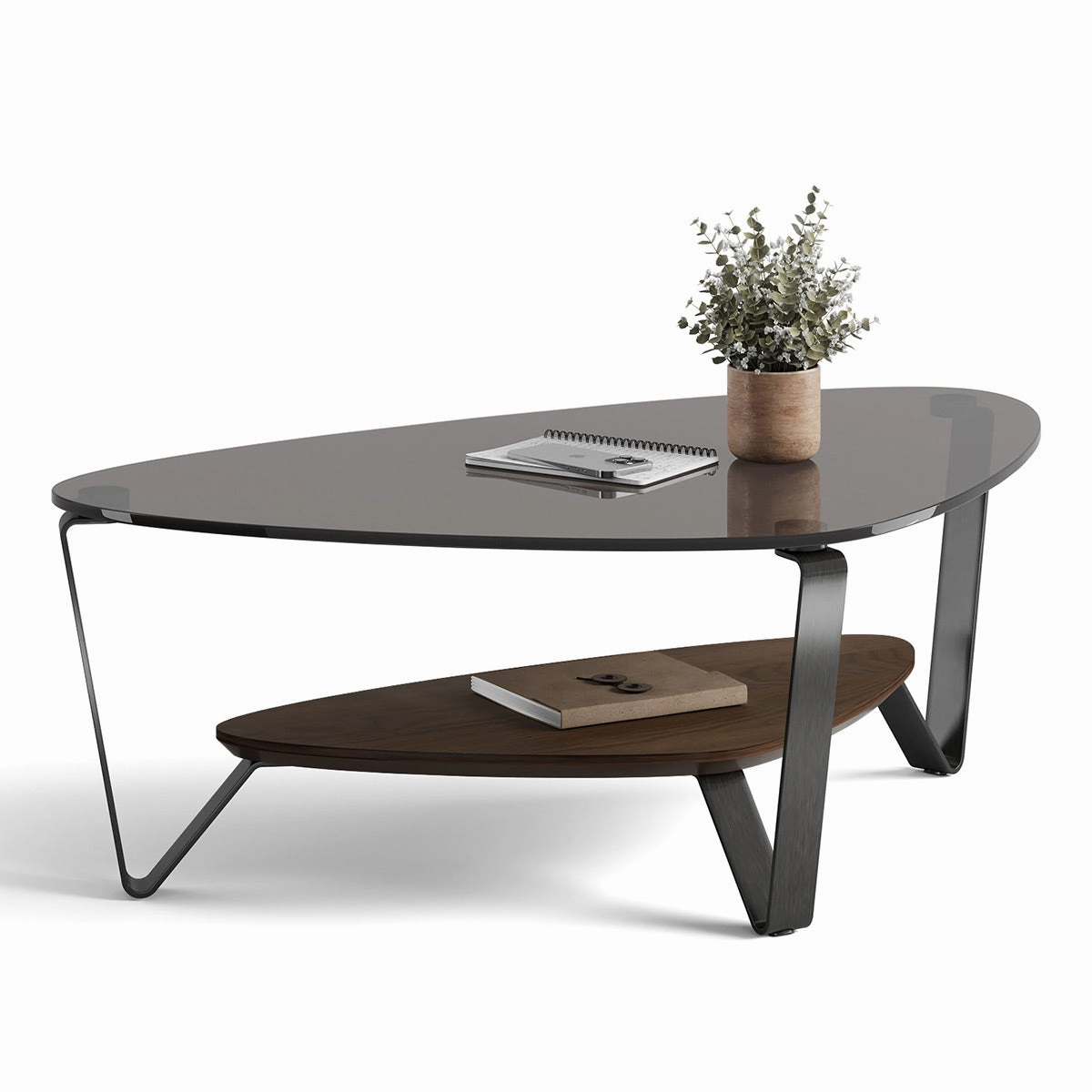 BDI Dino 1364 Small Coffee Table (Toasted Oak)