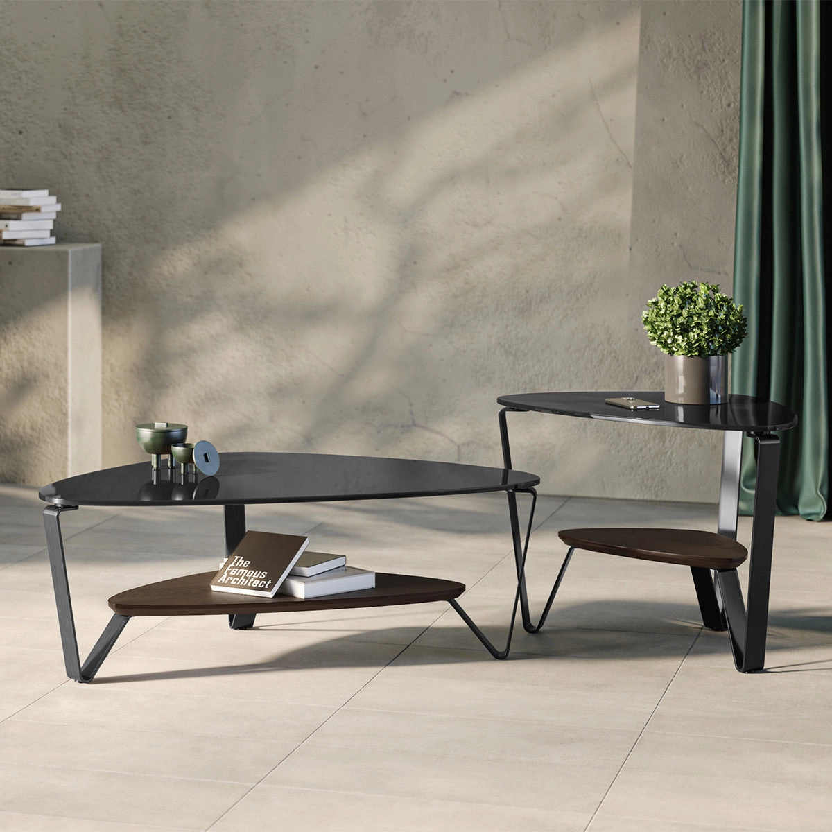 BDI Dino 1367 End Table (Toasted Oak)