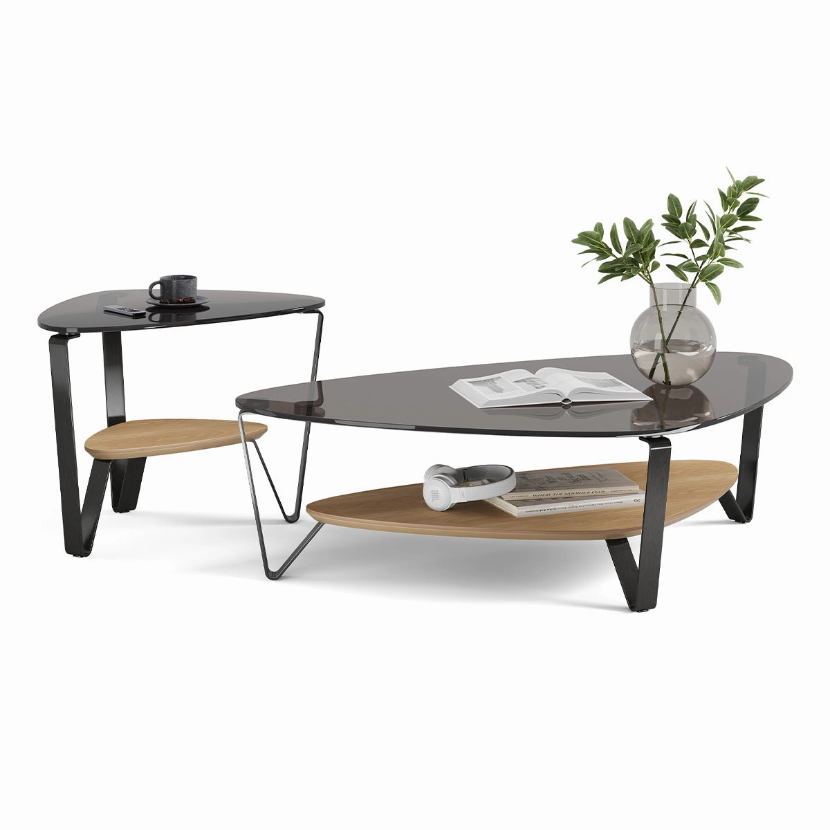 BDI Dino 1367 End Table (Washed Oak)