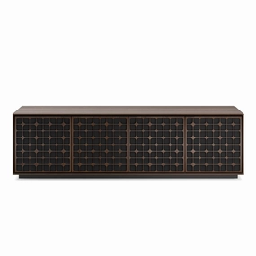 BDI Elements 8703 Constellation Media Cabinet (Toasted Oak)