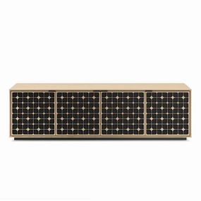 BDI Elements 8703 Constellation Media Cabinet (Washed Oak)