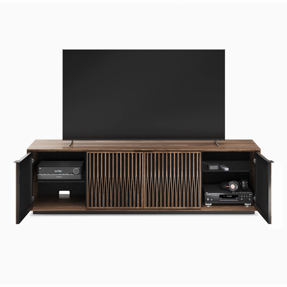 BDI Elements 8703 Tune Media Cabinet (Natural Walnut)