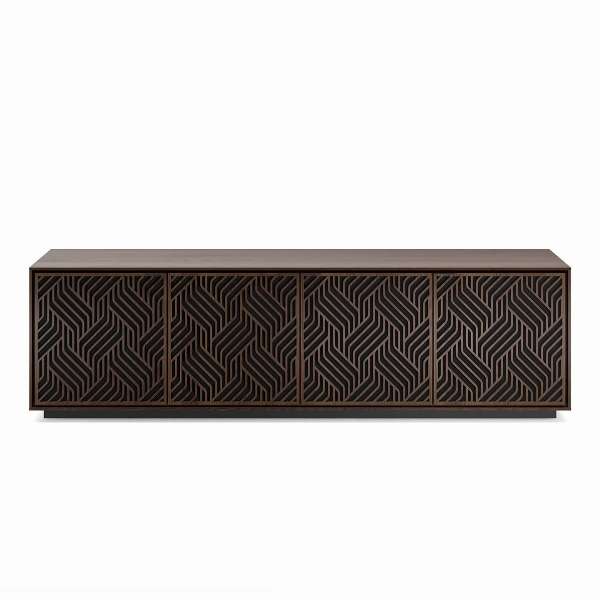 BDI Elements 8703 Weave Media Cabinet (Toasted Oak)