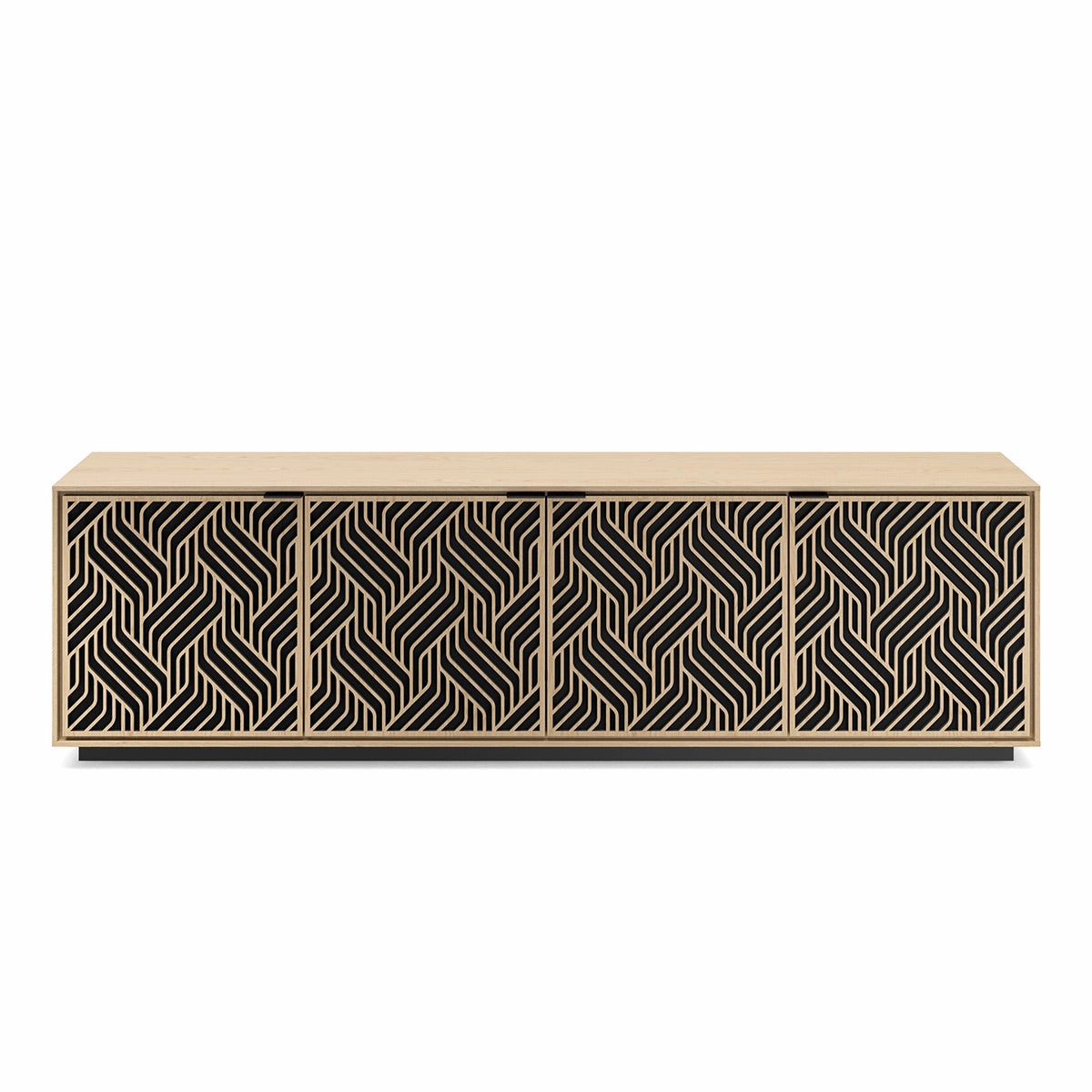 BDI Elements 8703 Weave Media Cabinet (Washed Oak)