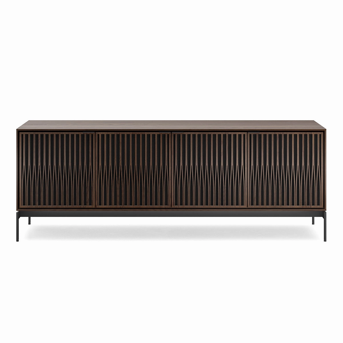 BDI Elements 8709 Tune Media Cabinet with Console Base (Toasted Oak)